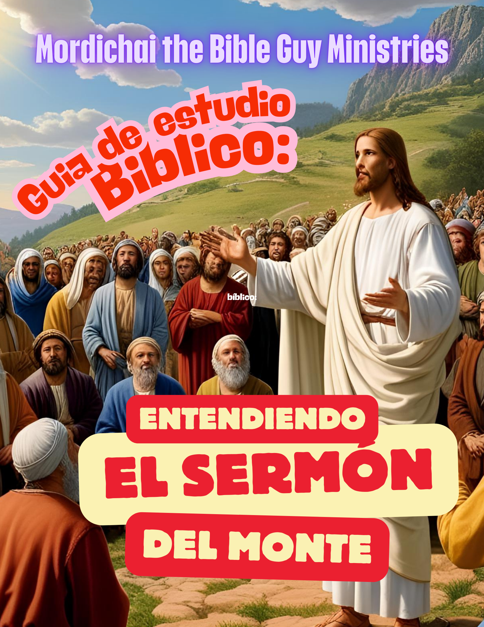 Guia de estudio Biblico entendiendo el sermon del monte eBook Cover